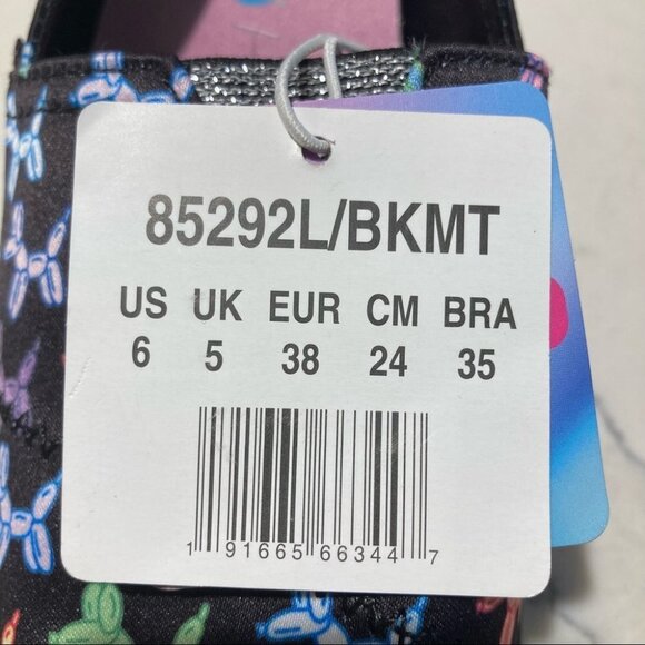 SKECHERS Sz 6 Balloon Toy Poodle Dog Gel Infused Insoles Slip On Flats Loafers - Picture 9 of 9